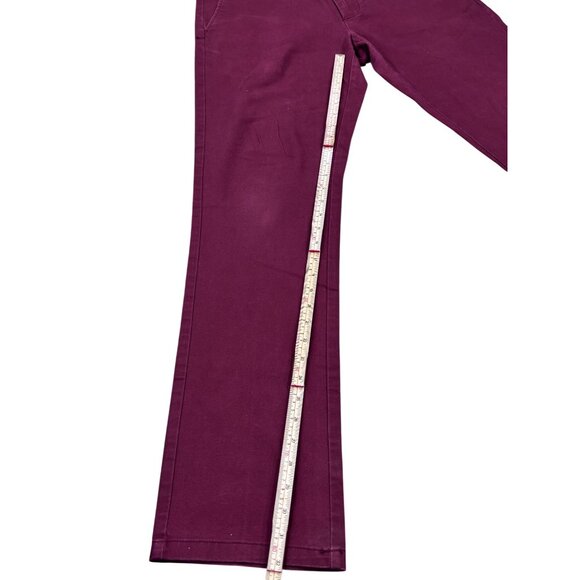 Old Navy Mens Maroon Ultimate Slim-Fit Pants 32x34 - Picture 6 of 10